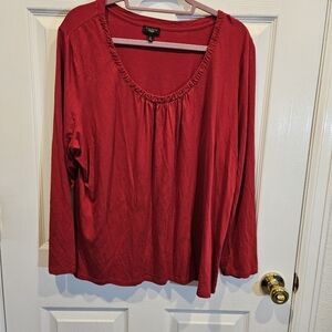 Talbots Women's Plus Size 3X long sleeve T-Shirt
